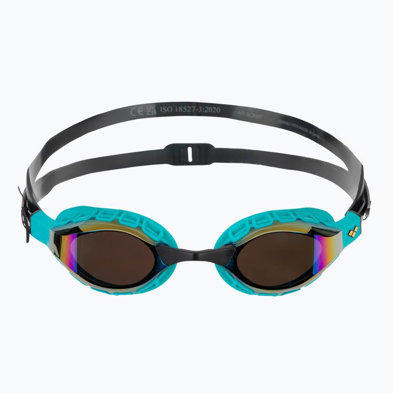 Occhialini da nuoto arena Air Sonic Mirror emerald/peacock 2