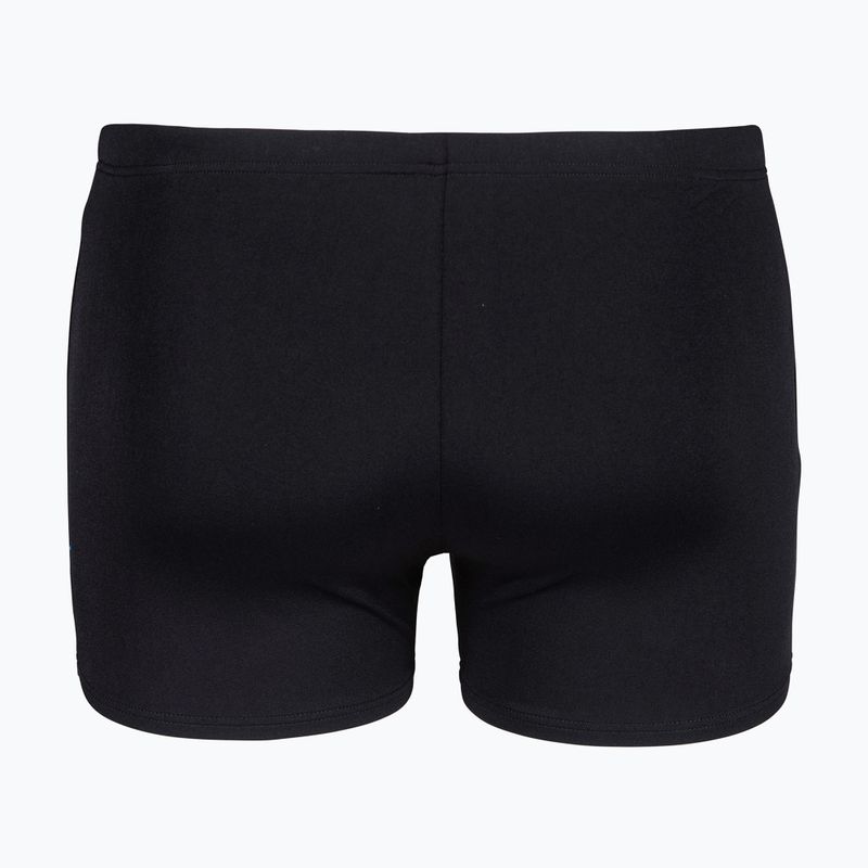 Boxer da nuoto uomo arena Graphic Swim Short black/turquoise 2