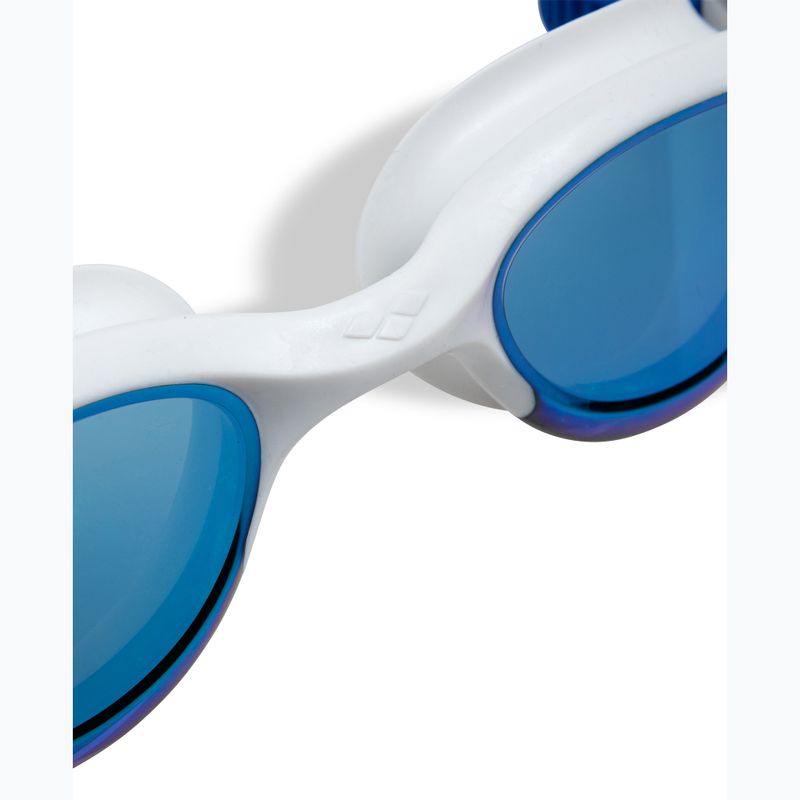 Occhialini da nuoto arena The One Plus Mirror blue mirror/white 5
