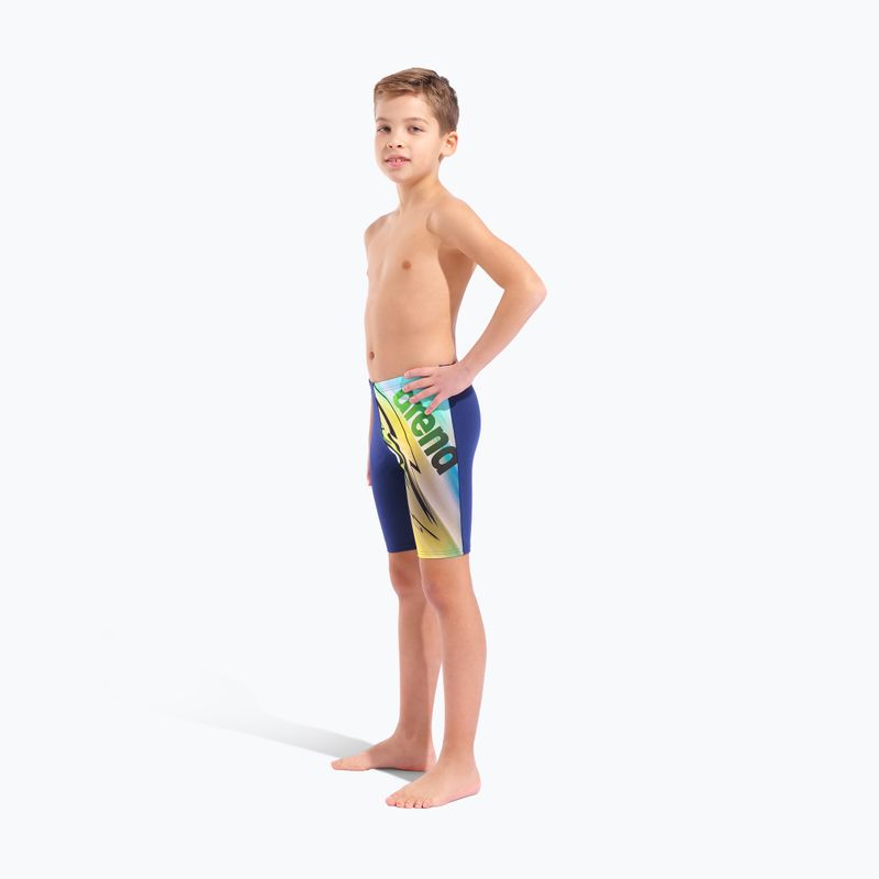  Costume da nuoto jammer da bambino arena Loud Swim Jammer navy/multi 2