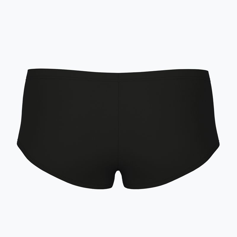 Boxer da nuoto uomo arena One Low Waist Short Big Logo black/black 2
