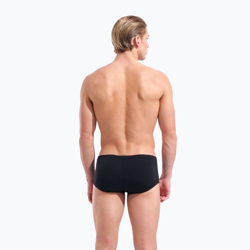 Boxer da nuoto uomo arena One Low Waist Short Big Logo black/black 7
