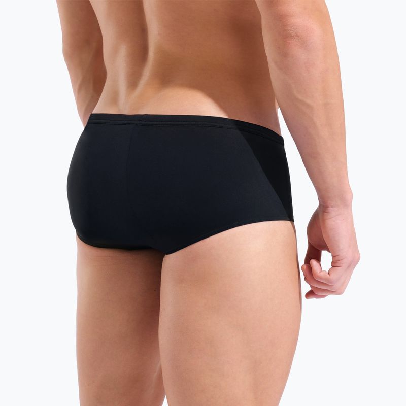 Boxer da nuoto uomo arena One Low Waist Short Big Logo black/black 9
