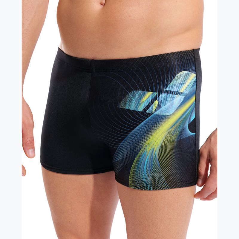 Boxer da nuoto uomo arena Jellyfish Swim Short black/multi 4