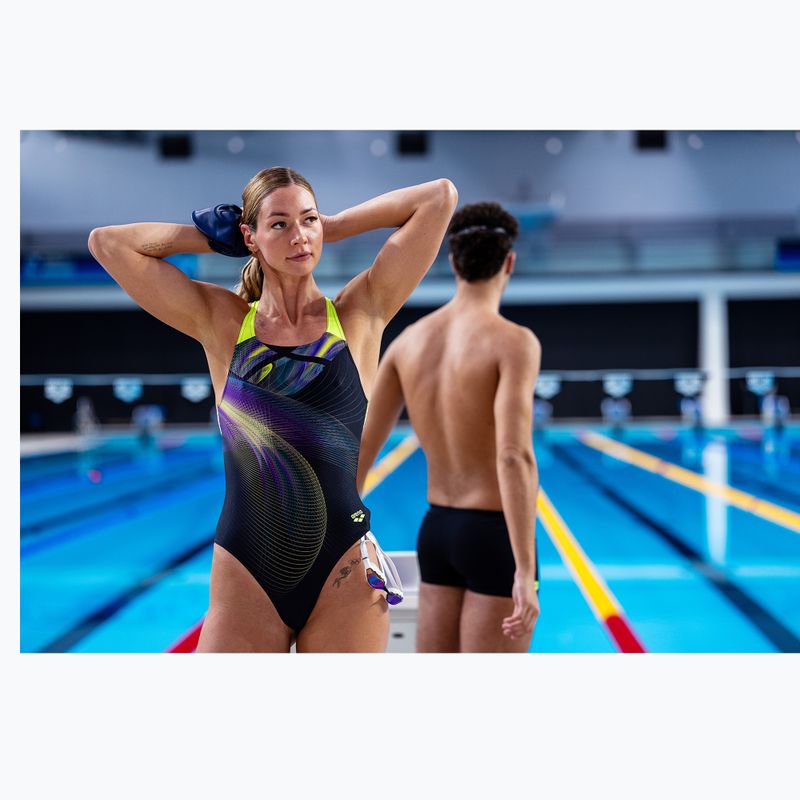 Boxer da nuoto uomo arena Jellyfish Swim Short black/multi 7