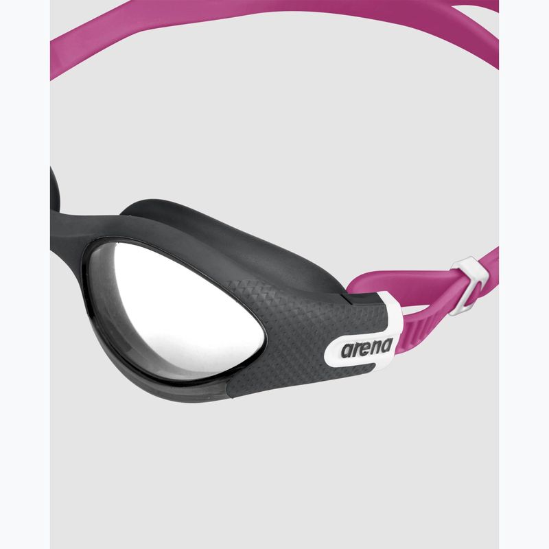 Occhialini da nuoto da donna Arena The One Plus clear/black/magenta 5