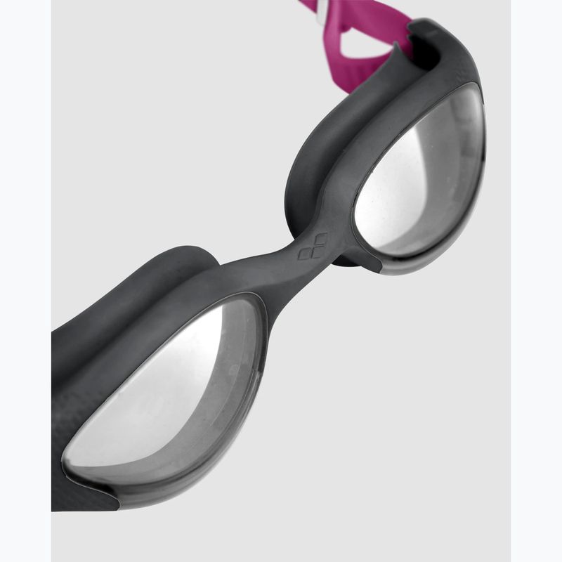Occhialini da nuoto da donna Arena The One Plus clear/black/magenta 6