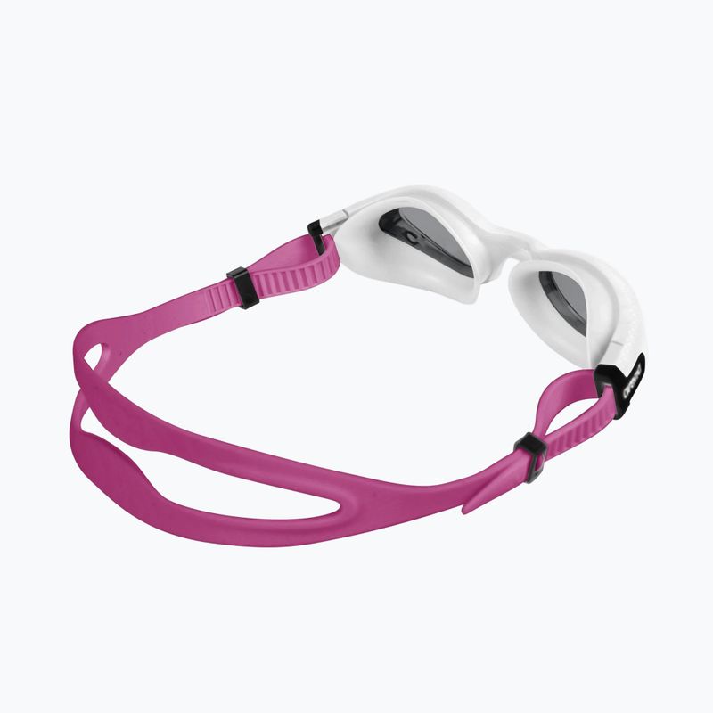 Occhialini da nuoto da donna Arena The One Plus light smoke/white/magenta 2