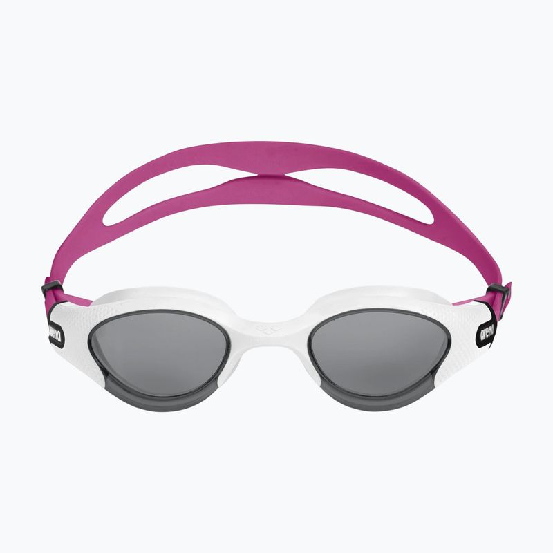 Occhialini da nuoto da donna Arena The One Plus light smoke/white/magenta 3