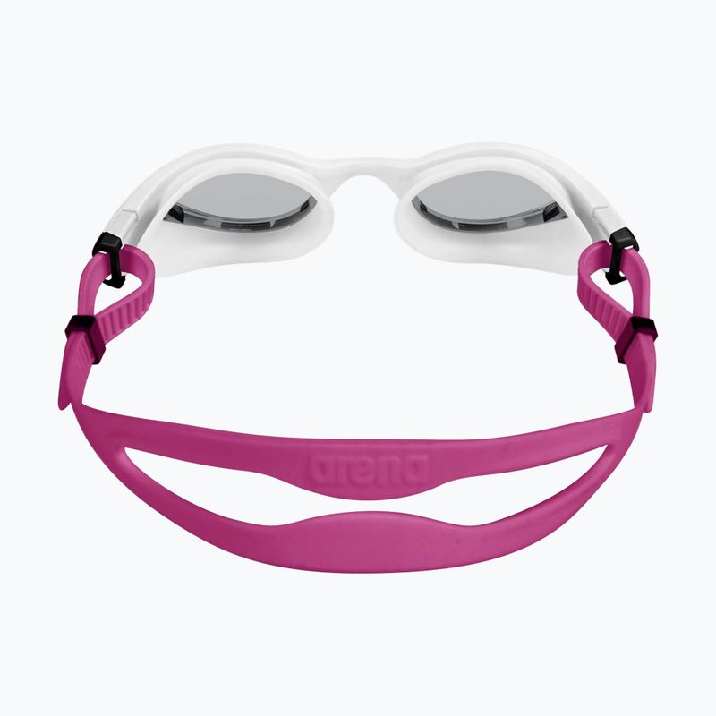 Occhialini da nuoto da donna Arena The One Plus light smoke/white/magenta 4
