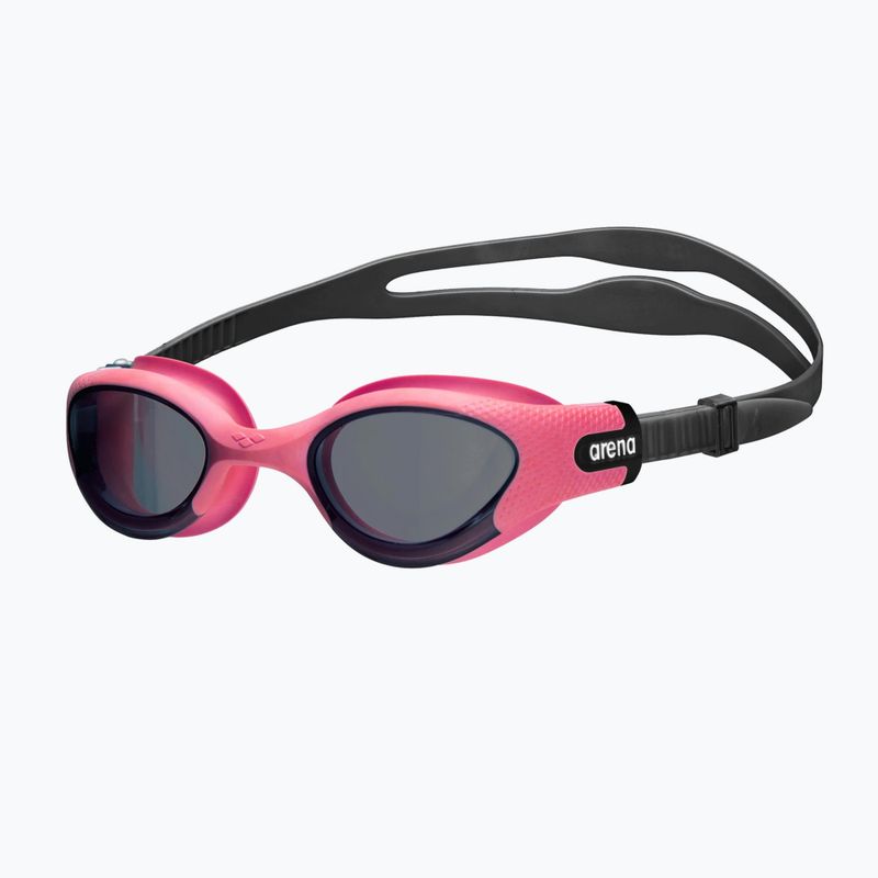 Occhialini da nuoto da donna Arena The One Plus smoke/pink/black