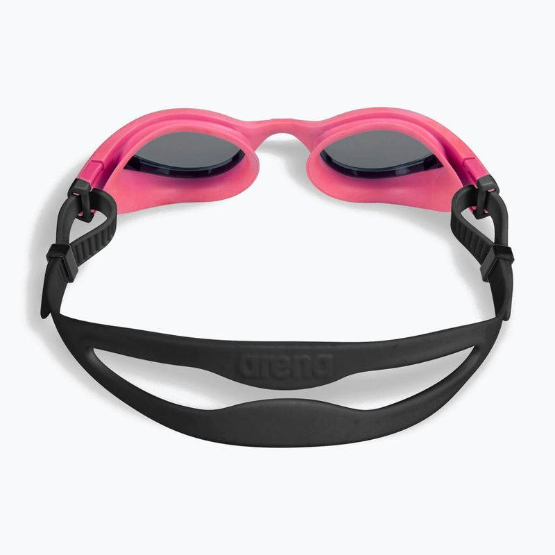 Occhialini da nuoto da donna Arena The One Plus smoke/pink/black 4