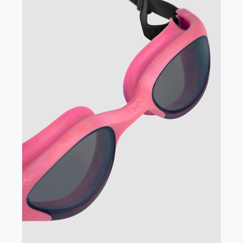 Occhialini da nuoto da donna Arena The One Plus smoke/pink/black 6