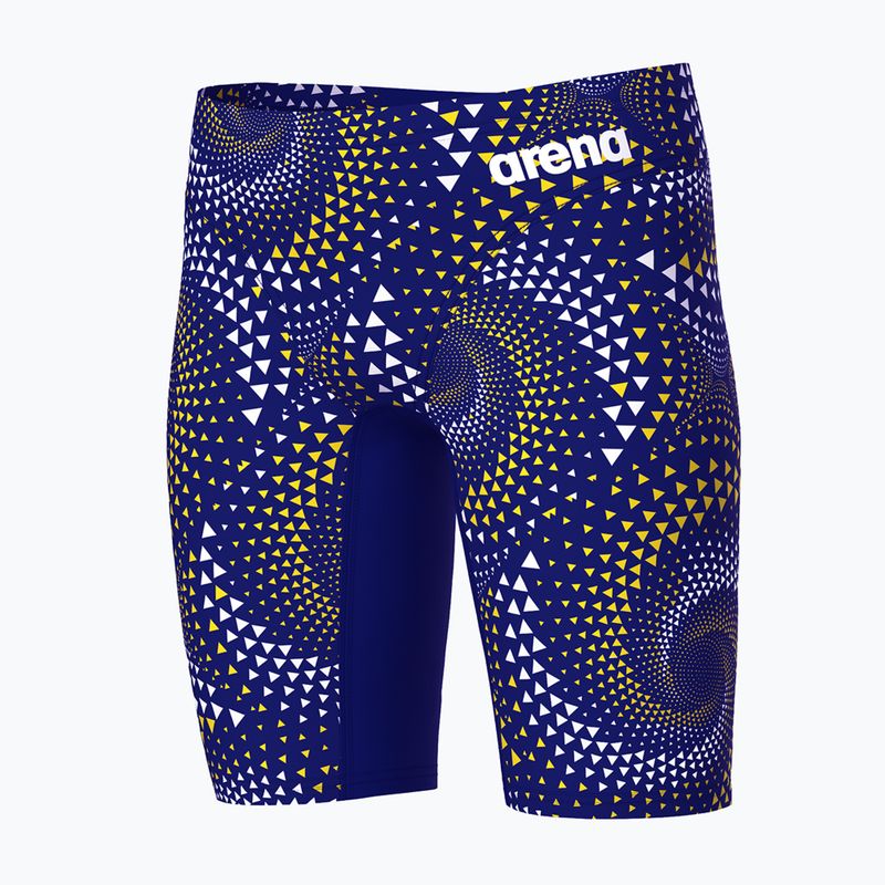  Costume da nuoto jammer da bambino arena Fireflow Swim Jammer navy/team navy yellow 3