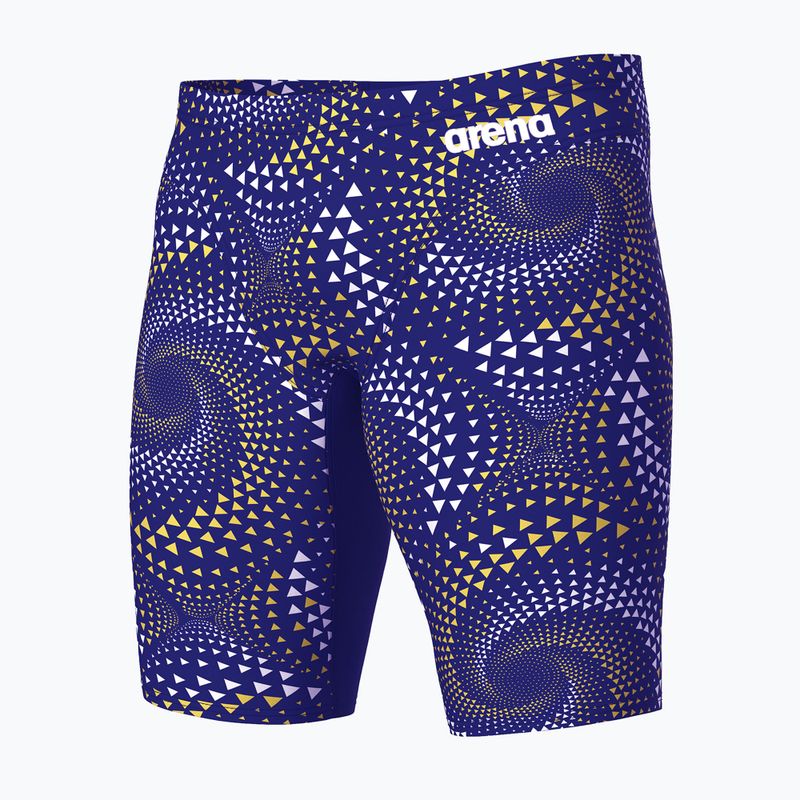 Jammer da uomo per nuoto arena Fireflow Swim Jammer navy/tteam navy yellow 3