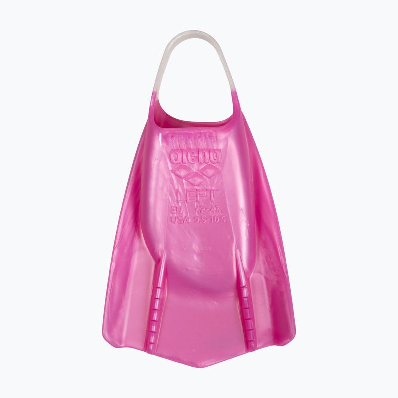 Pinne da nuoto Arena Powerfin Pro II Flex shimmered pink 3
