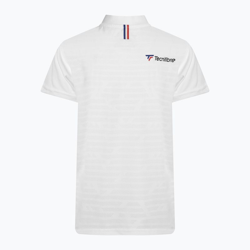 Polo tennis Tecnifibre bambino 22F3VE F3 bianco 2