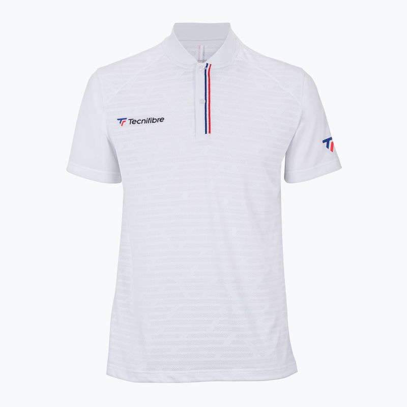 Polo tennis uomo Tecnifibre 22F3VE F3 bianco