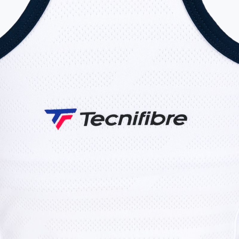 Maglietta da tennis Tecnifibre bambino 22LAF3 F3 Tank bianco 4