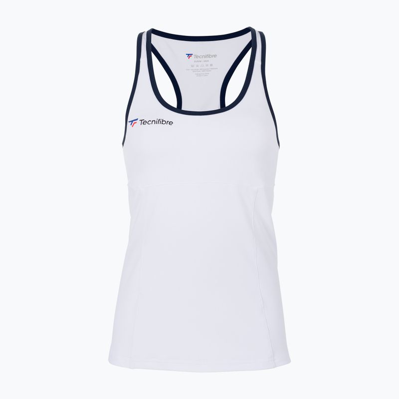 Maglietta da tennis Tecnifibre bambino 22LAF3 F3 Tank bianco 6