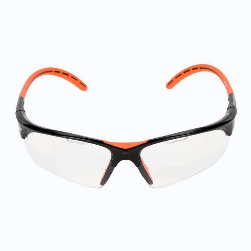 Occhiali da squash Tecnifibre Lunettes Aquash nero/arancio 3