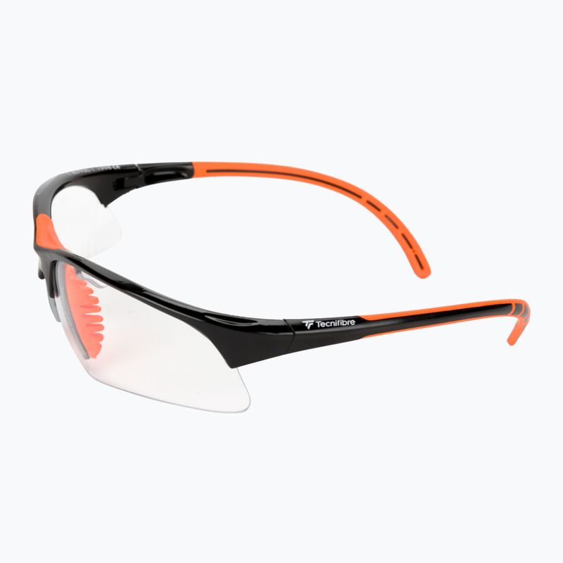 Occhiali da squash Tecnifibre Lunettes Aquash nero/arancio 5