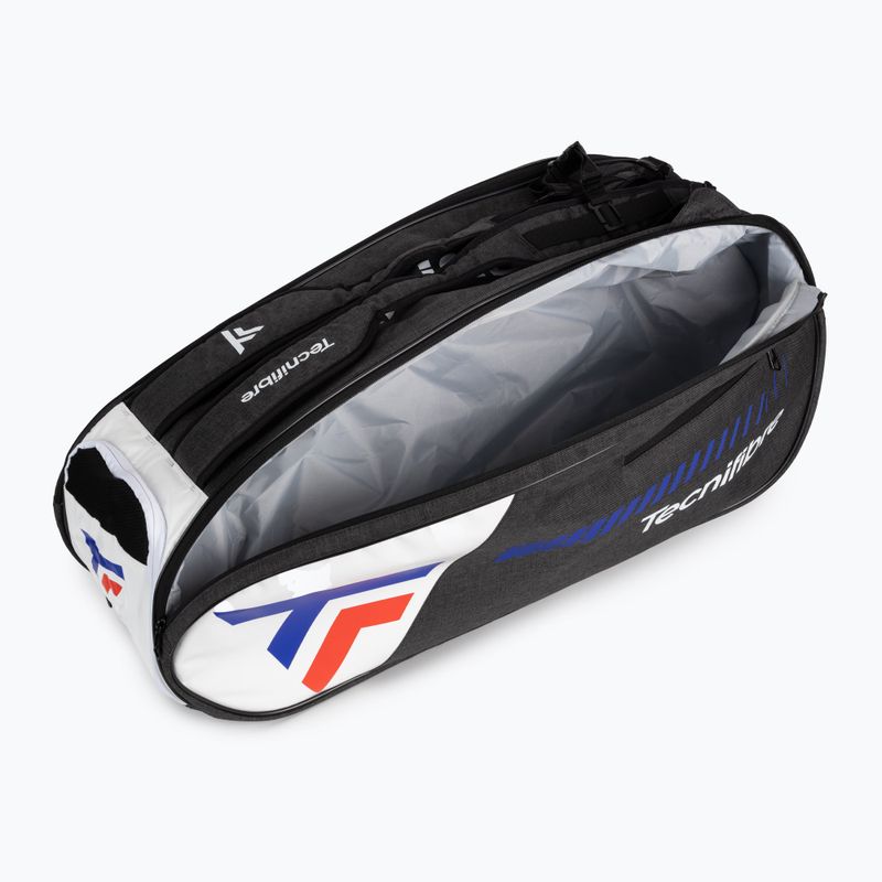 Borsa da tennis Tecnifibre Team Icon 9R bianco/grigio 6