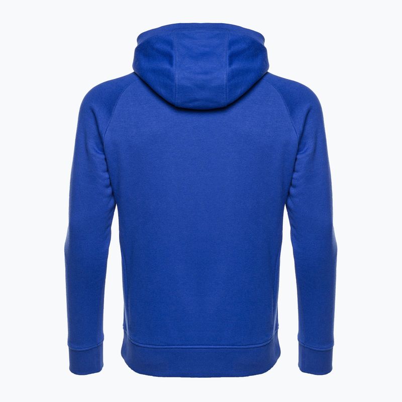 Felpa da tennis da uomo Tecnifibre 21FLHO Fleece Hoodie royal 2