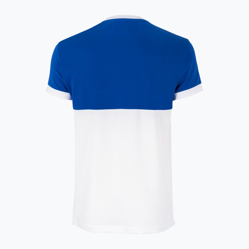 Maglietta da tennis Tecnifibre da bambino 22F1ST F1 Stretch bianco/royal 2