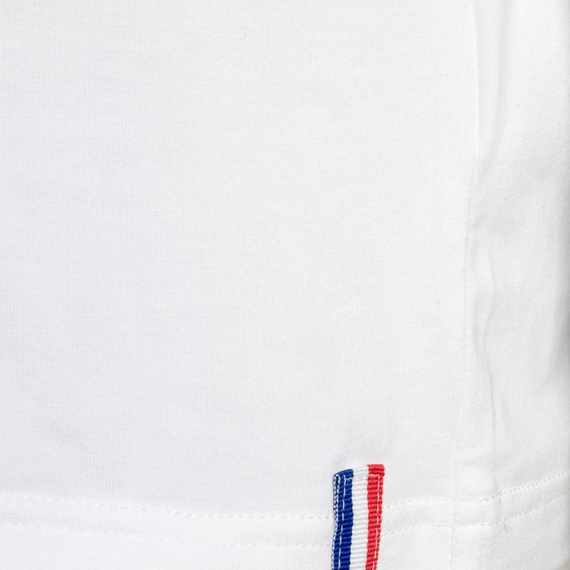 Maglietta da tennis Tecnifibre bambino 22F1ST F1 Stretch bianco/marino 5