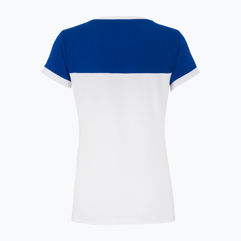 Maglietta da tennis donna Tecnifibre 22LAF1 F1 Stretch bianca/royal 2