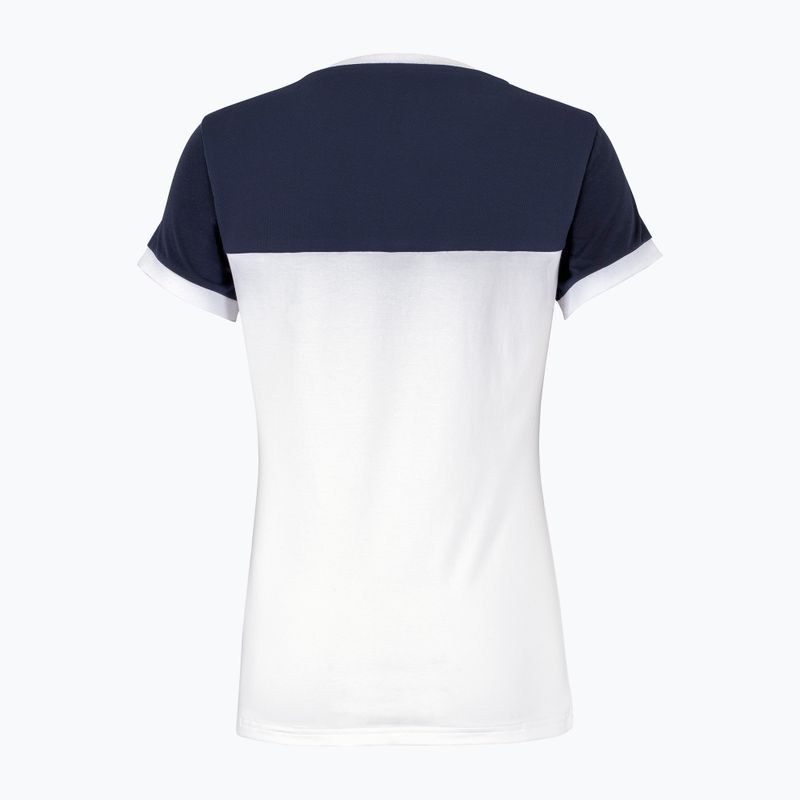 Maglietta da tennis donna Tecnifibre 22LAF1 F1 Stretch bianco/marino 2