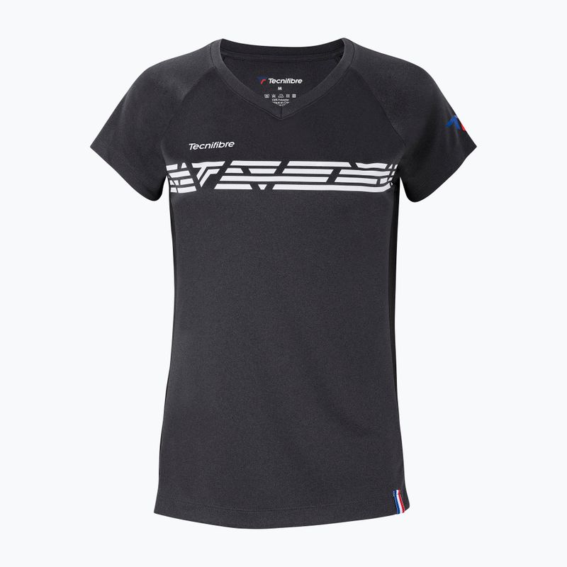 Maglietta da tennis donna Tecnifibre 22LAF2 F2 Airmesh nero