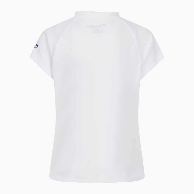 Maglietta da tennis Tecnifibre da bambino 22LAF2 F2 Airmesh royal 2