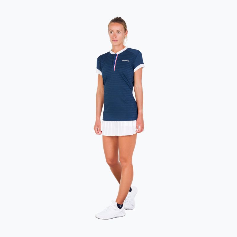 Maglietta da tennis donna Tecnifibre 22LAF3 F3 Tank marine 3