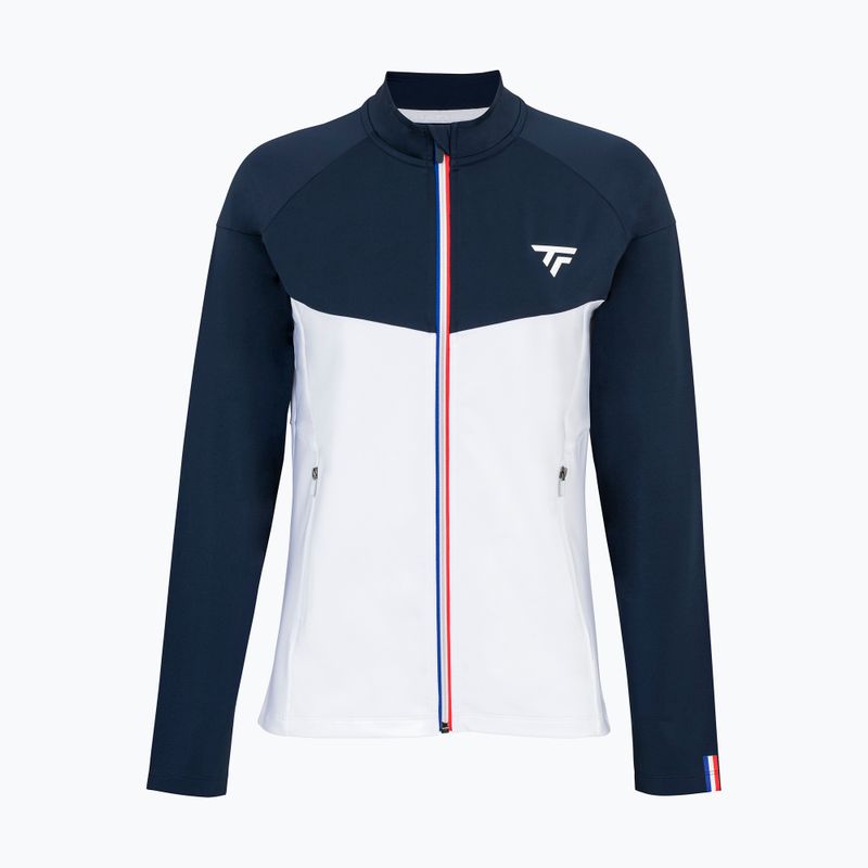 Felpa tennis donna Tecnifibre 21WTECHJA Tech bianco/marino