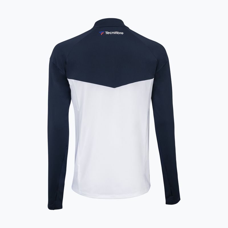 Felpa tennis uomo Tecnifibre 21TECHJAC Tech bianco 2