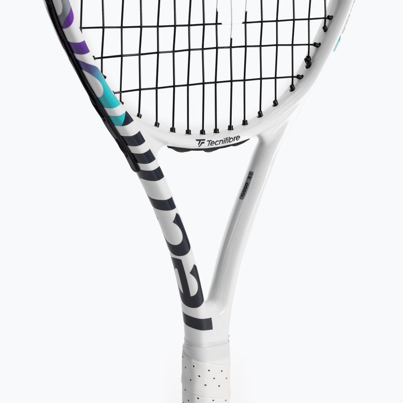 Racchetta da tennis per bambini Tecnifibre Tempo 24 bianco 5