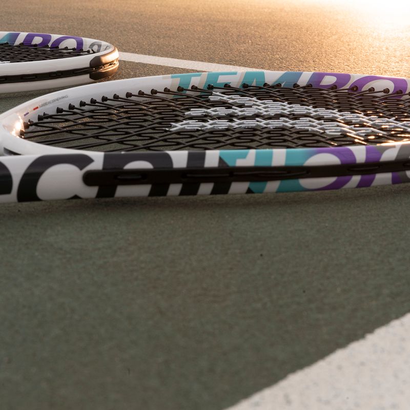 Racchetta da tennis per bambini Tecnifibre Tempo 24 bianco 9