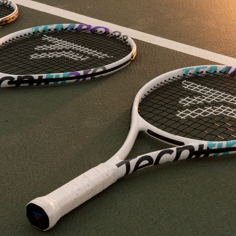 Racchetta da tennis per bambini Tecnifibre Tempo 19 bianco 7