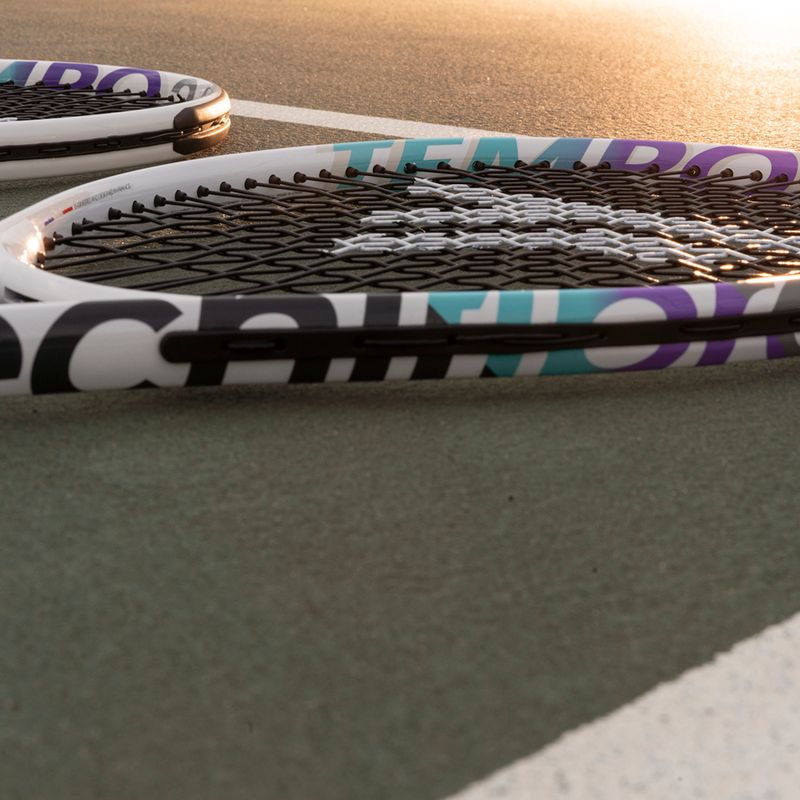 Racchetta da tennis per bambini Tecnifibre Tempo 25 bianco 9