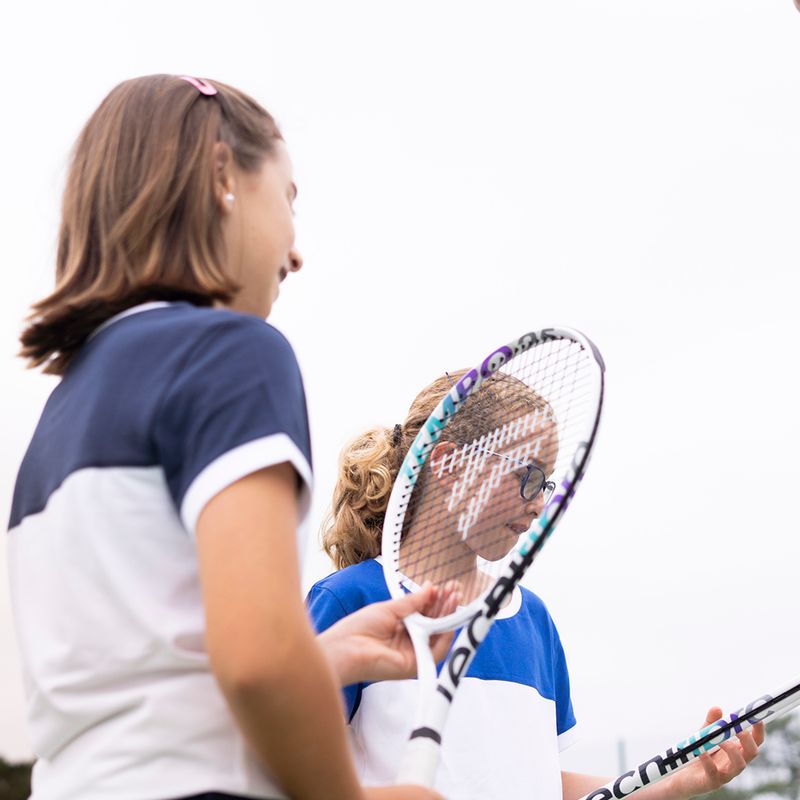 Racchetta da tennis per bambini Tecnifibre Tempo 25 bianco 11