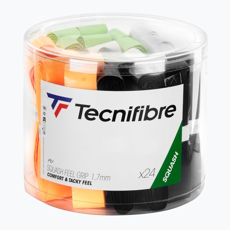 Tecnifibre Squash Feel Grip verde involucro per racchetta da squash