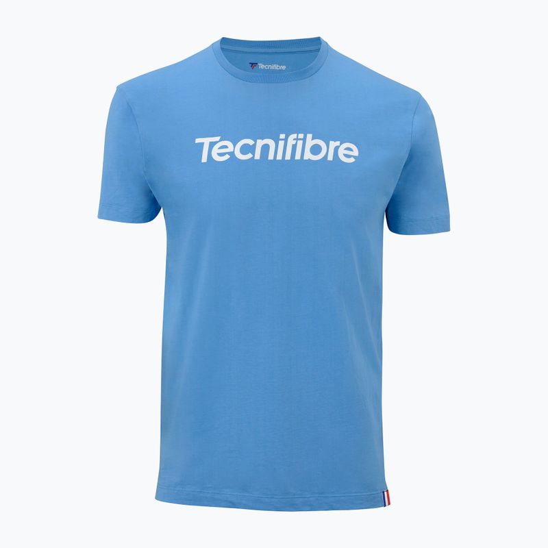 Maglietta tennis uomo Tecnifibre Team Cotton Tee azur 2