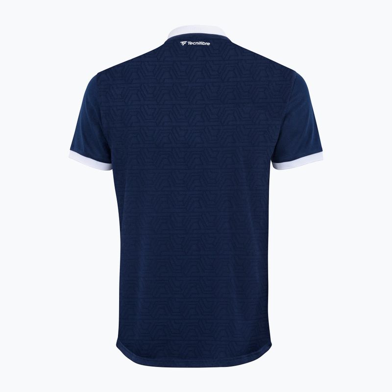 Polo tennis uomo Tecnifibre Team Mesh marine 3