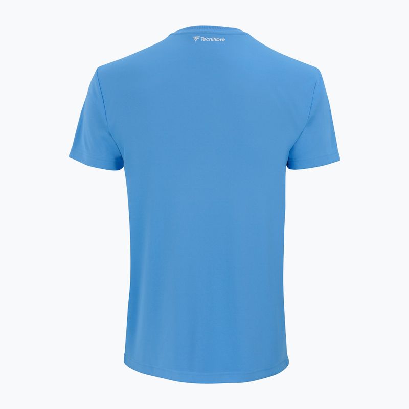 Maglietta da tennis da uomo Tecnifibre Team Tech Tee azur 3