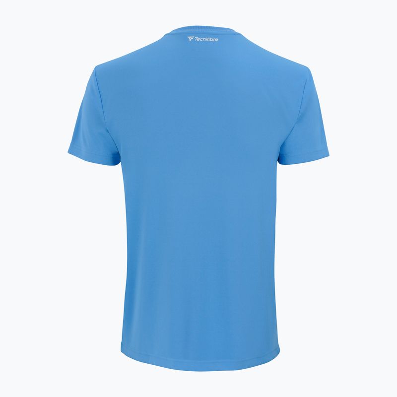 Maglietta da tennis Tecnifibre Team Tech Tee azur da bambino 2