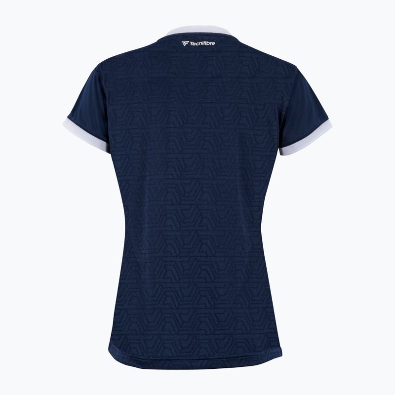 Polo tennis donna Tecnifibre Team Mesh marine 2