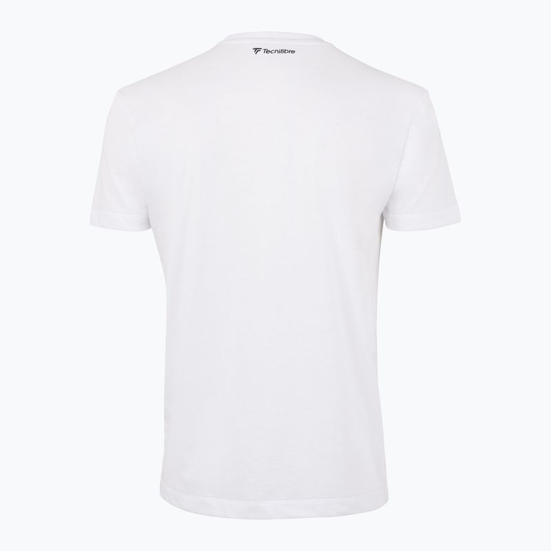 Maglietta da allenamento Tecnifibre da uomo, bianco 2