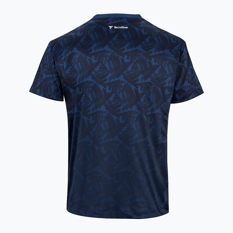 Maglietta da tennis da uomo Tecnifibre X-Loop Tee marine 4